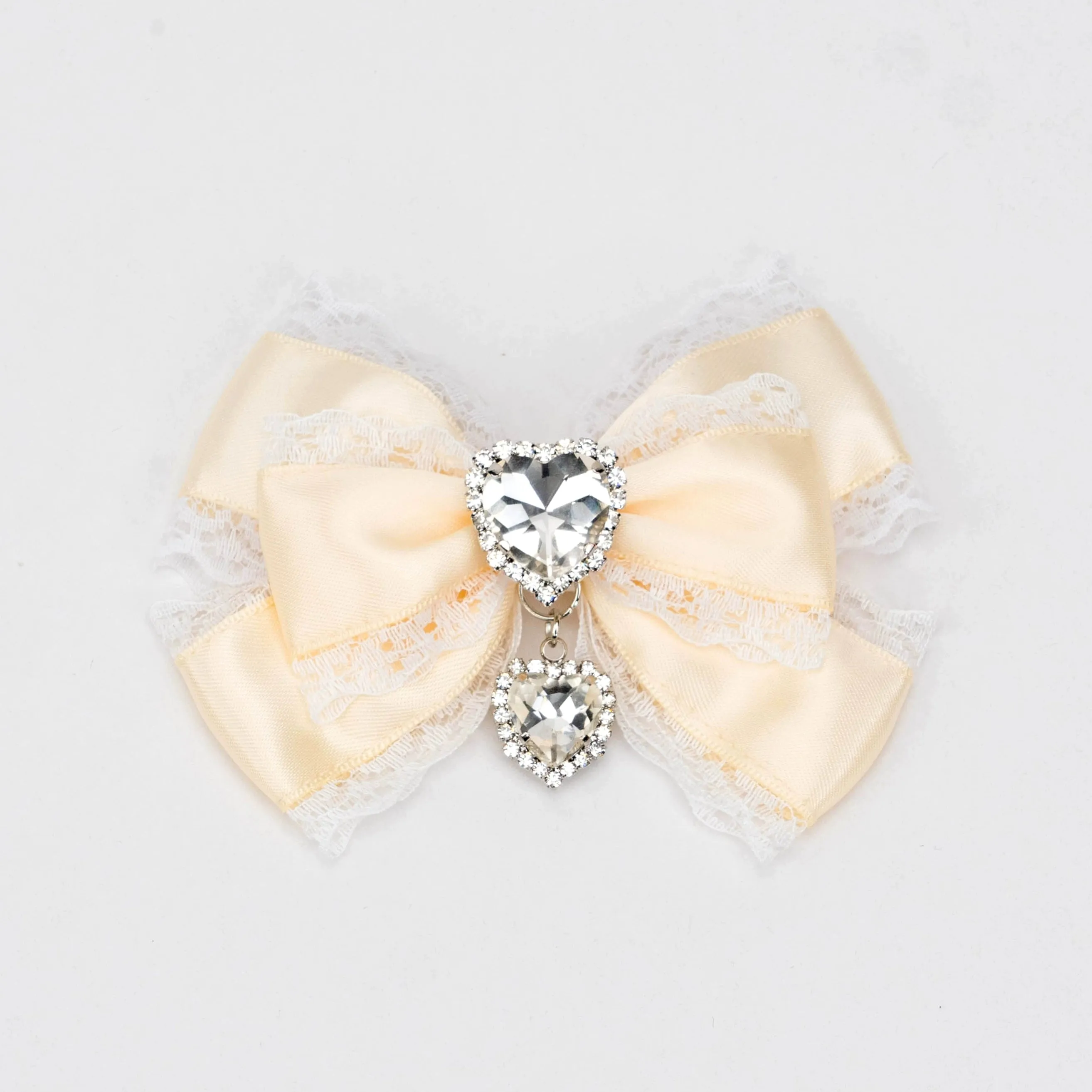 13-Color Jirai Kei Subculture Lace Rhinestone Bow Hair Clip
