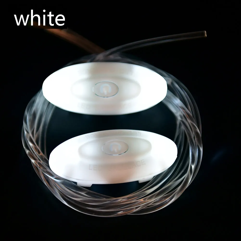 2 Pairs Novelty Luminous Shoelaces Light Up Shoestring Glowing Led Shoe Laces