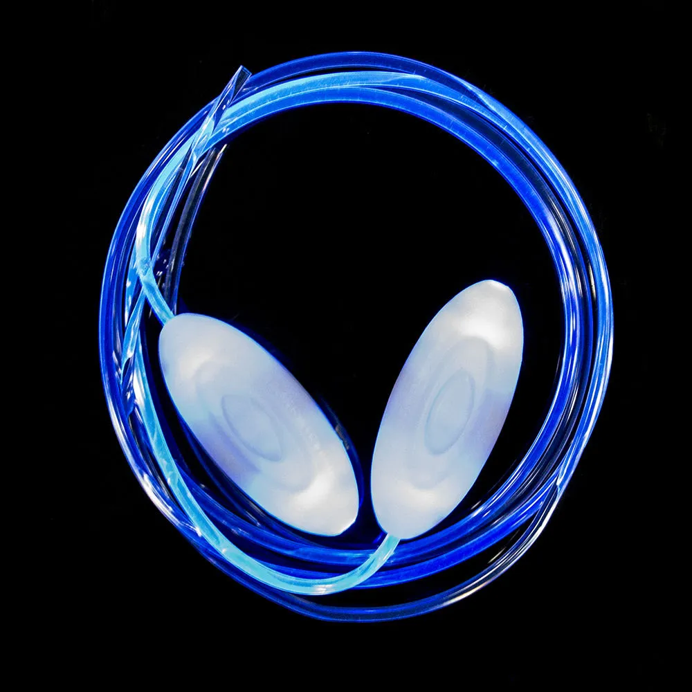 2 Pairs Novelty Luminous Shoelaces Light Up Shoestring Glowing Led Shoe Laces