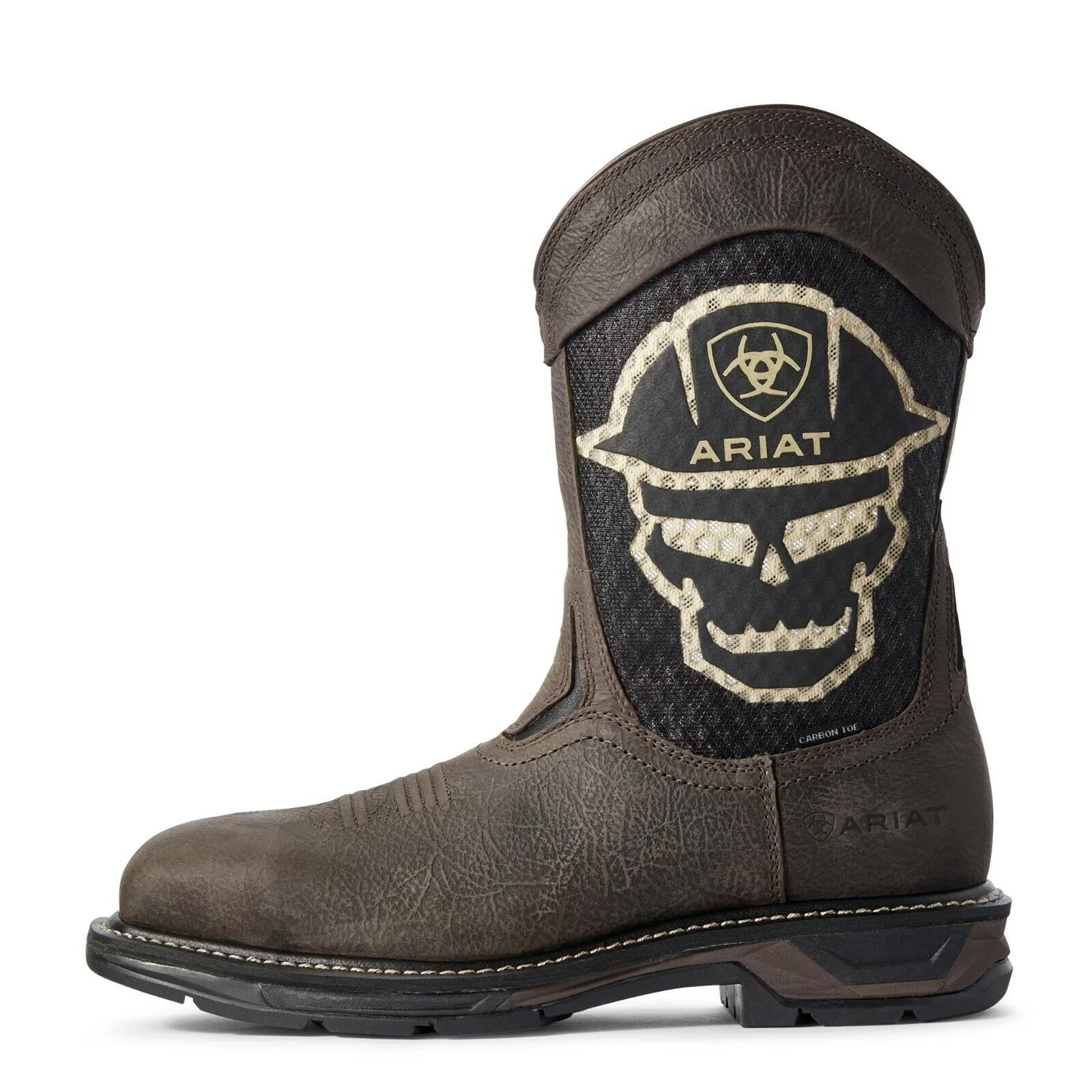 Ariat Men's Iron Coffee Workhog XT VentTEK Work Boots 10031507