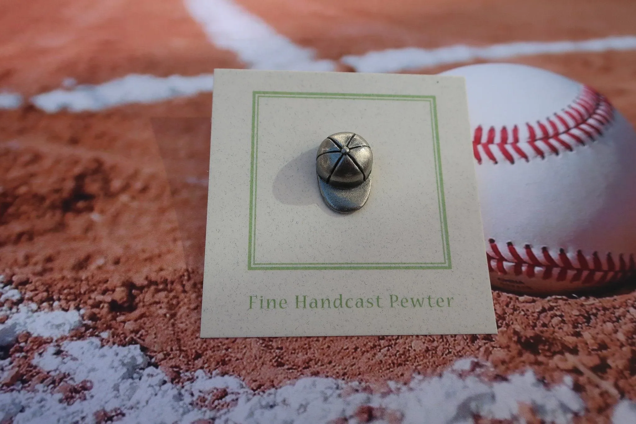 Baseball Cap Lapel Pin