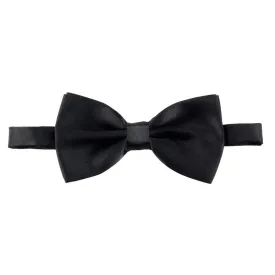 Black Silk Bow Tie