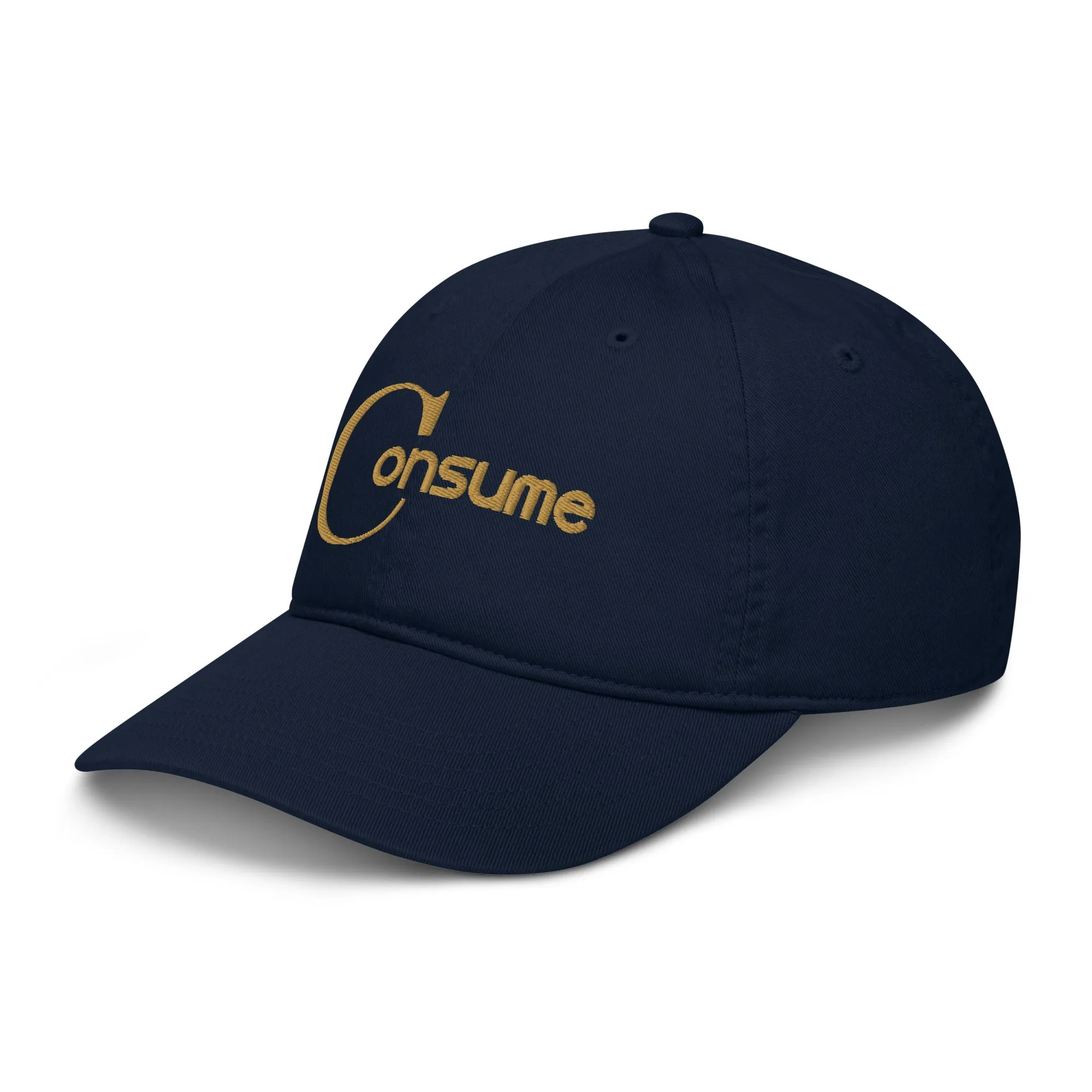Consume Organic Cotton Baseball Cap
