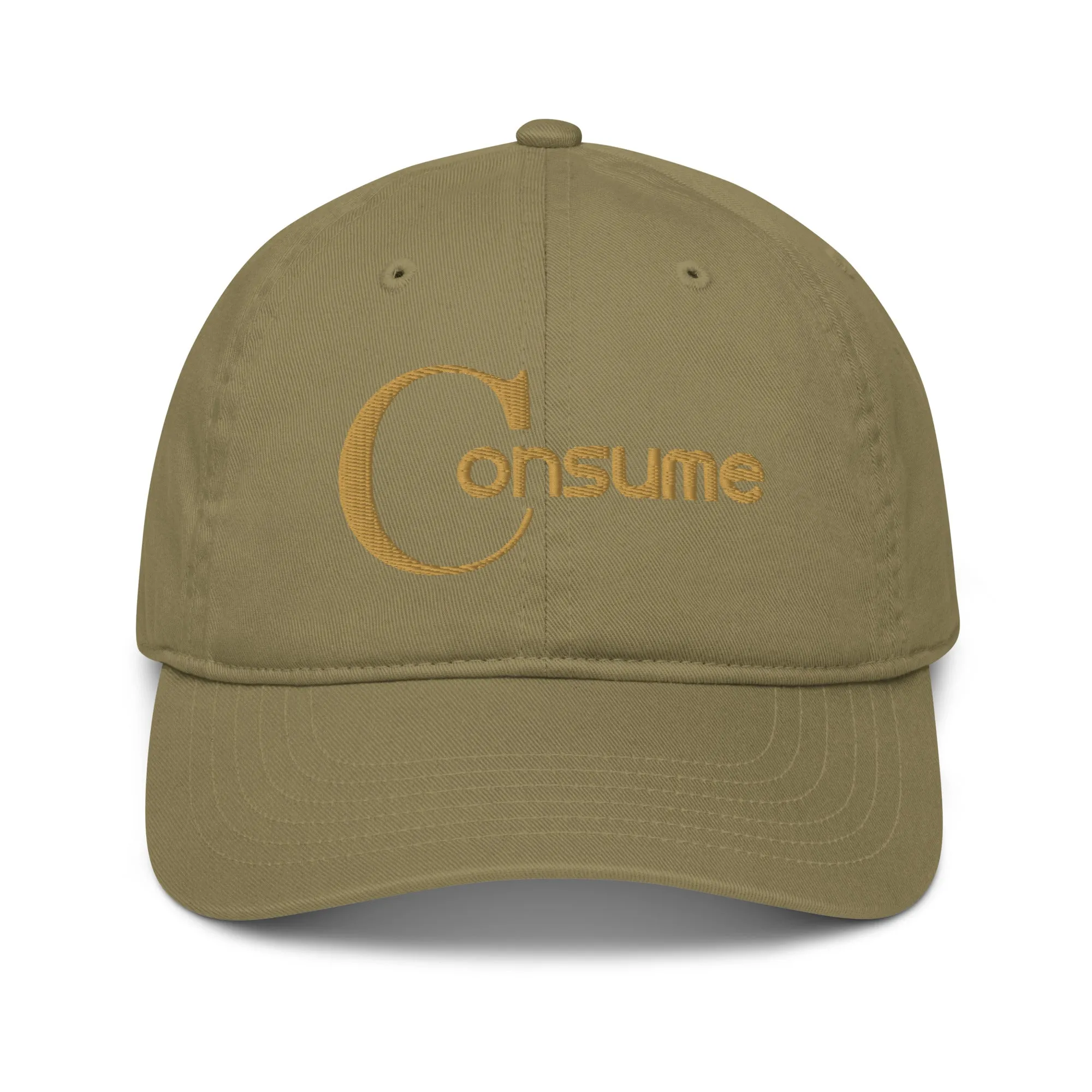 Consume Organic Cotton Baseball Cap