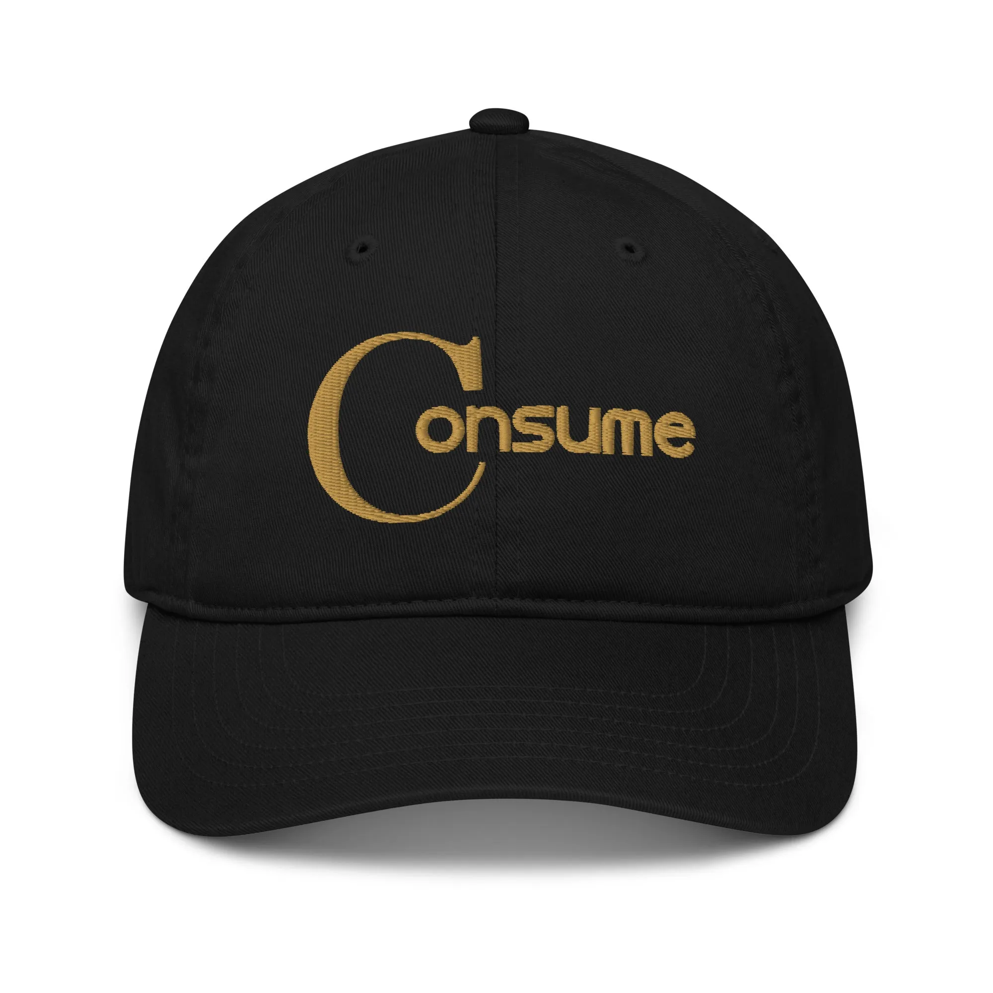 Consume Organic Cotton Baseball Cap