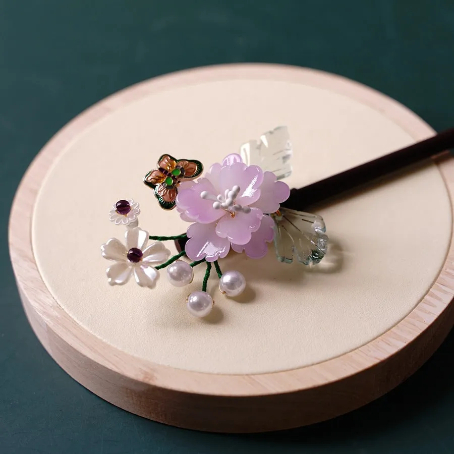 Ethnic Style Popular Plum Blossom Hairpin Women's Headwear