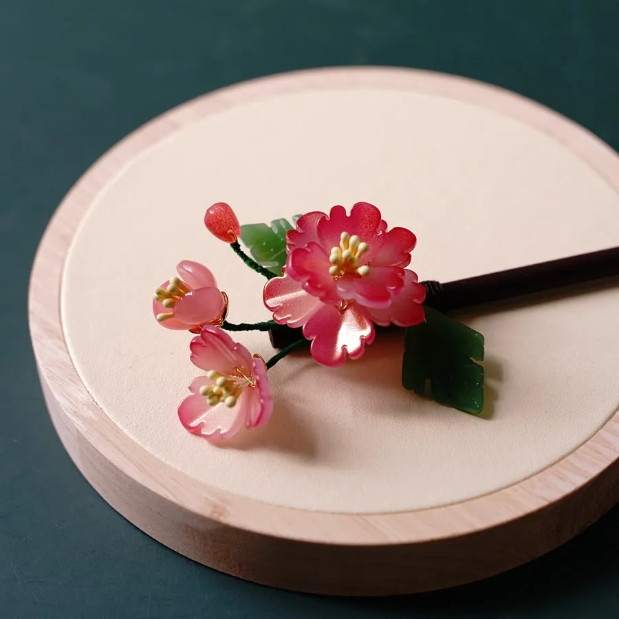Ethnic Style Popular Plum Blossom Hairpin Women's Headwear