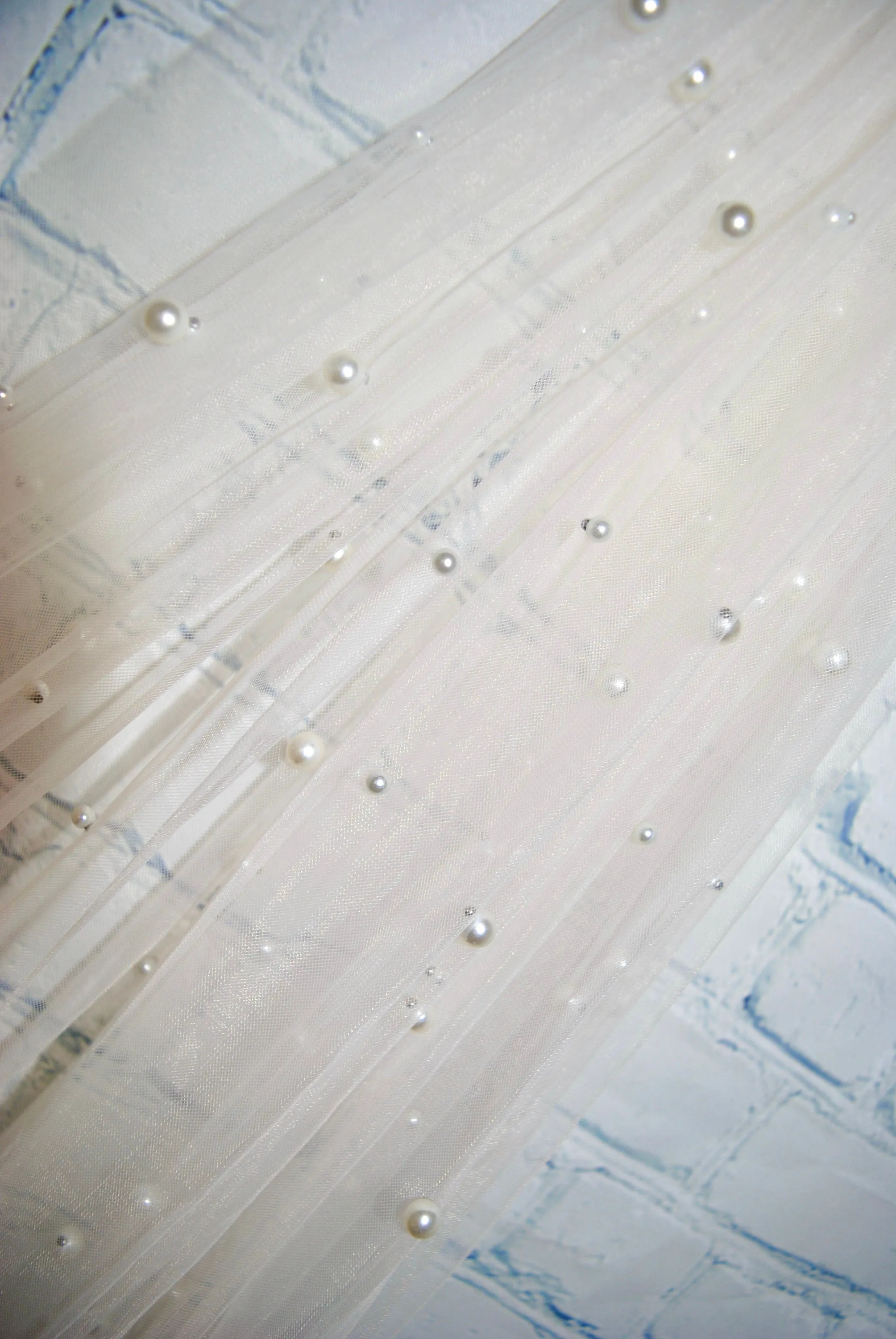 IN STOCK Wedding Pearl Veil