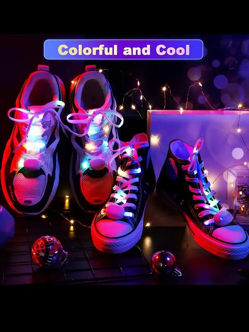 Light Up Shoe laces 5 Colors Flashing Shoestrings - Uporpor