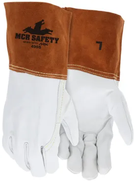MCR Safety Cow Grain M/T Gray split cow cuff