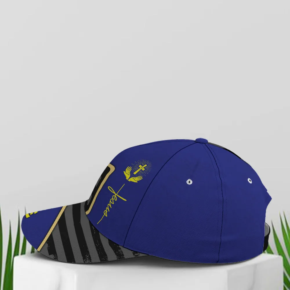 Personalized Patriotic American Eagle With Cross Baseball Cap Coolspod