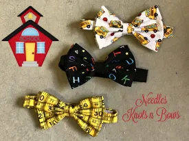 School Bow Ties, School Bus, Alphabet, Rulers