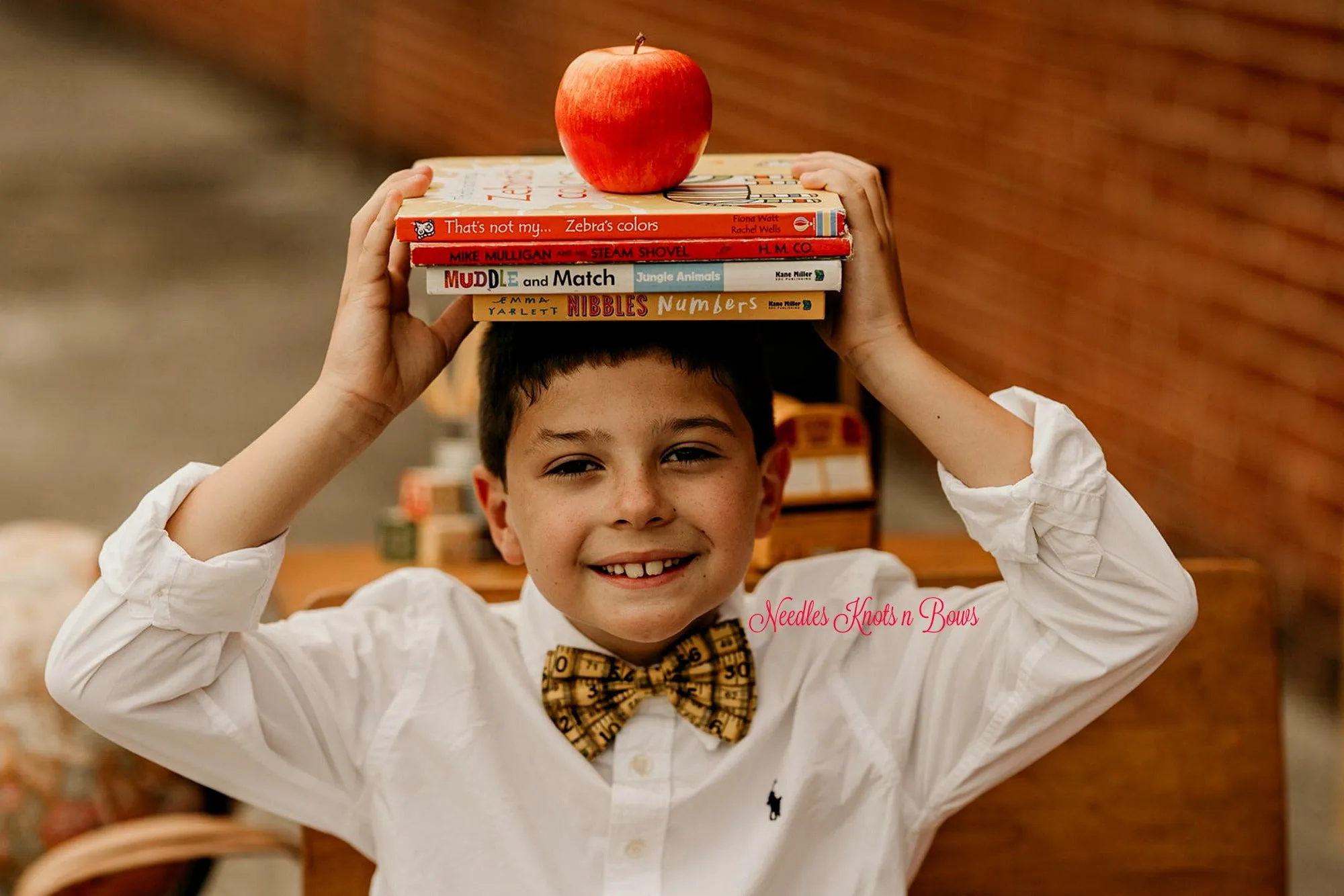School Bow Ties, School Bus, Alphabet, Rulers