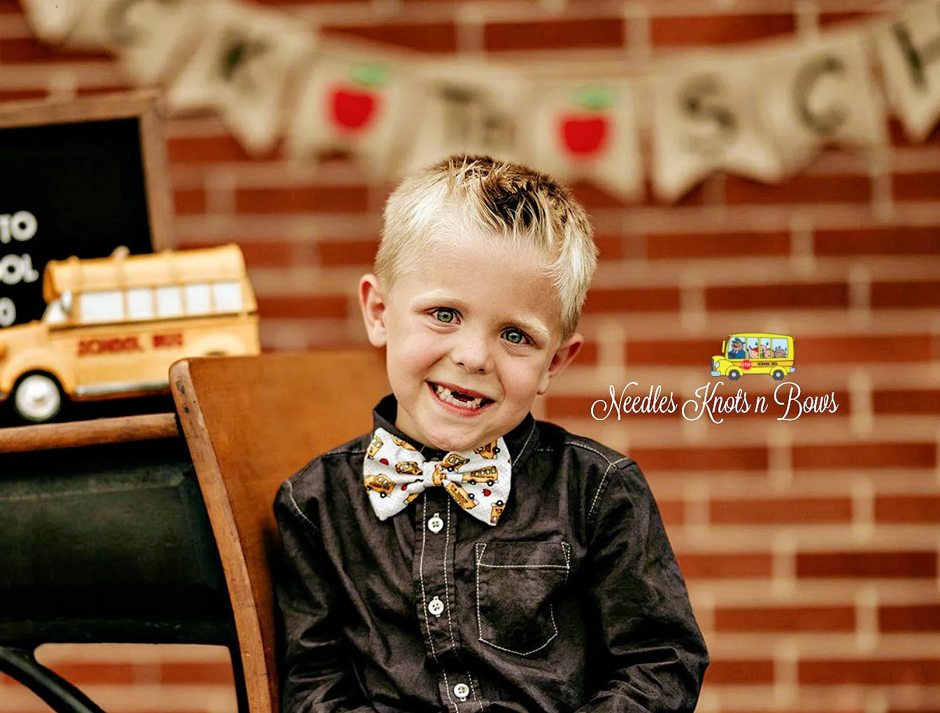 School Bow Ties, School Bus, Alphabet, Rulers