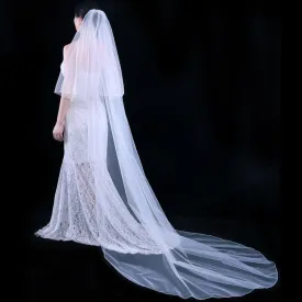 tulle wedding veil