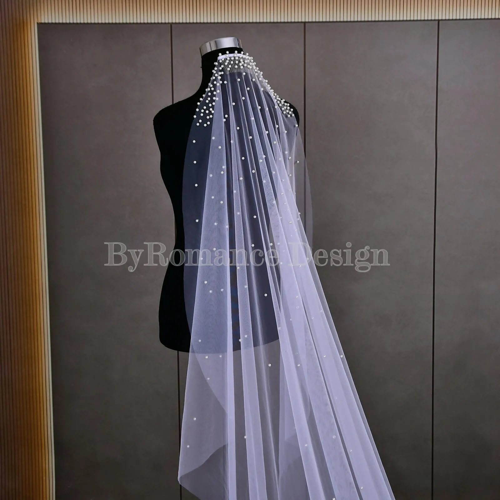 tulle wedding veil